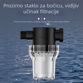 Inline pred-filter za vodu – filtr od nehrđajućeg čelika, filtracija razine 1, uklanjanje naslaga i sedimenta, zamjenjivi element filtra
