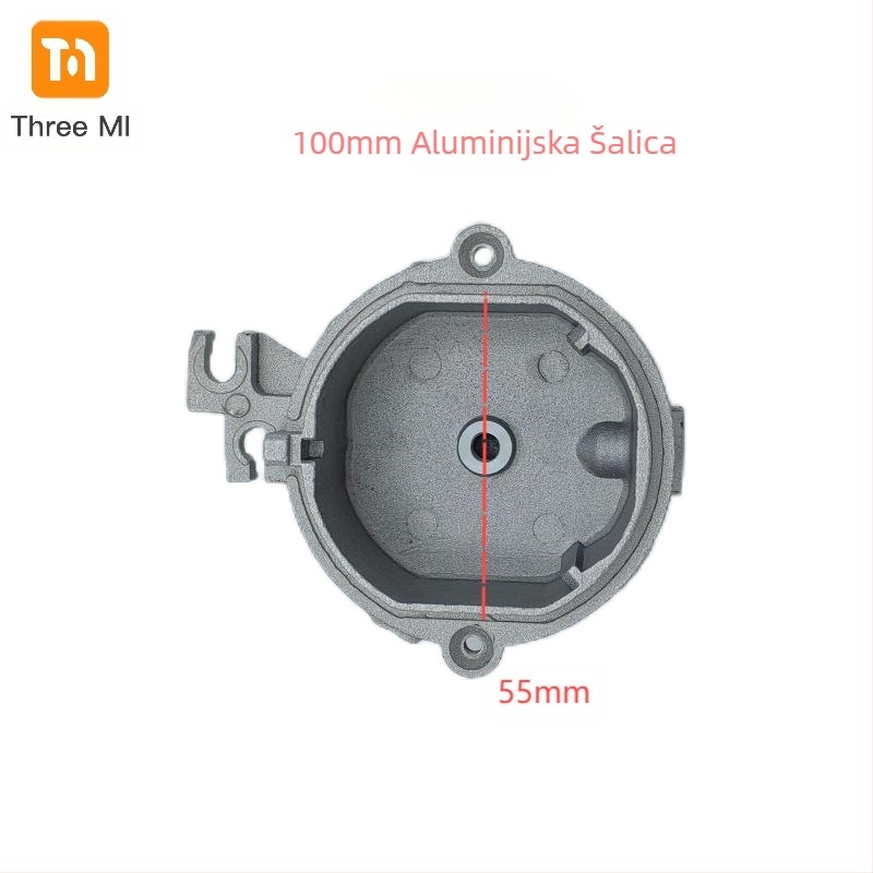 threemi SABAF plamenik za plinsku ploču, model SABAF 130#100#75#55#, visokotemperaturni aluminij, ulaz zraka s gornje strane, prirodni plin/LPG, ugradnja: sastavljanje