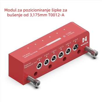MAZHA Lokator za bušenje kružnih šipki, Model T0012-A, metal