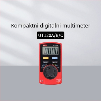 Uni-T UT120A/120C i UT123/125C digitalni džepni multimetar, True RMS, za profesionalnu upotrebu