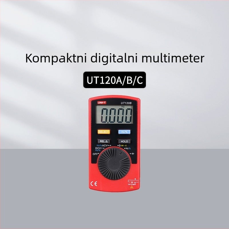 Uni-T UT120A/120C i UT123/125C digitalni džepni multimetar, True RMS, za profesionalnu upotrebu