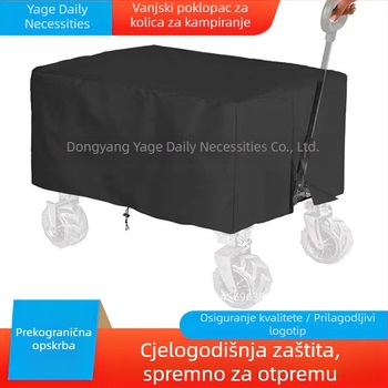 Zaštitni pokrov za kolica za kampiranje, 210D Oxford platno, sklopivi, otporan na prašinu i vodootporan