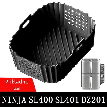 Xinxin silikonska tepsija za fritanje na zrak s otvorima | silikon za hranu | dizajn cirkulacije zraka