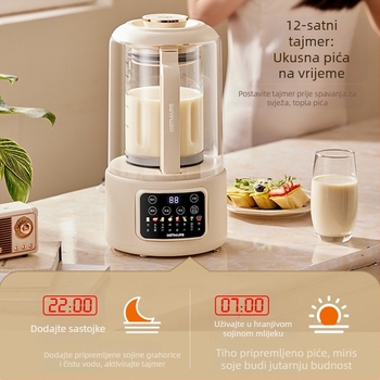 OSTMARS PBJ-010 stroj za sojino mlijeko, 800W, kapacitet 1000-1500 ml, automatsko čišćenje, za 2-3 osobe