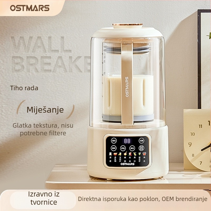 OSTMARS PBJ-010 stroj za sojino mlijeko, 800W, kapacitet 1000-1500 ml, automatsko čišćenje, za 2-3 osobe