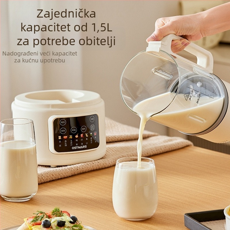 OSTMARS PBJ-010 stroj za sojino mlijeko, 800W, kapacitet 1000-1500 ml, automatsko čišćenje, za 2-3 osobe
