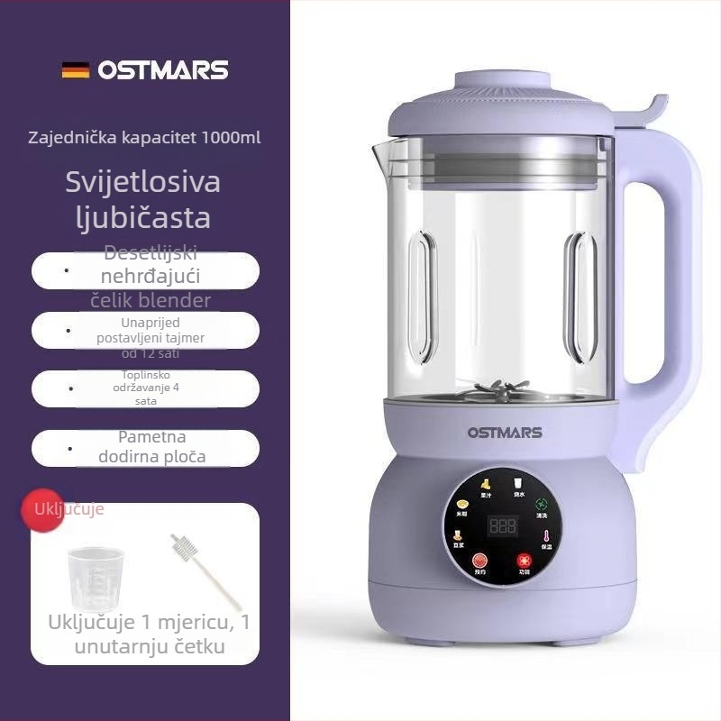 OSTMARS PBJ-010 stroj za sojino mlijeko, 800W, kapacitet 1000-1500 ml, automatsko čišćenje, za 2-3 osobe