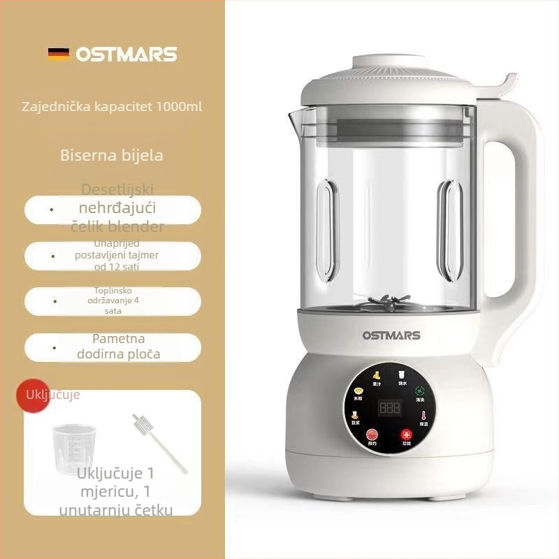 OSTMARS PBJ-010 stroj za sojino mlijeko, 800W, kapacitet 1000-1500 ml, automatsko čišćenje, za 2-3 osobe