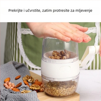 King Jin Yu ručni usitnjivač arašida i zdrobljivač suhog voća za golubove, plastika, podrijetlo Tianjin