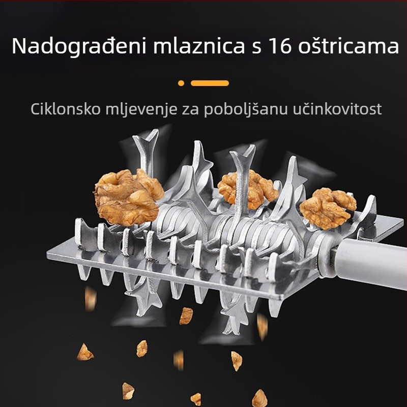King Jin Yu ručni usitnjivač arašida i zdrobljivač suhog voća za golubove, plastika, podrijetlo Tianjin
