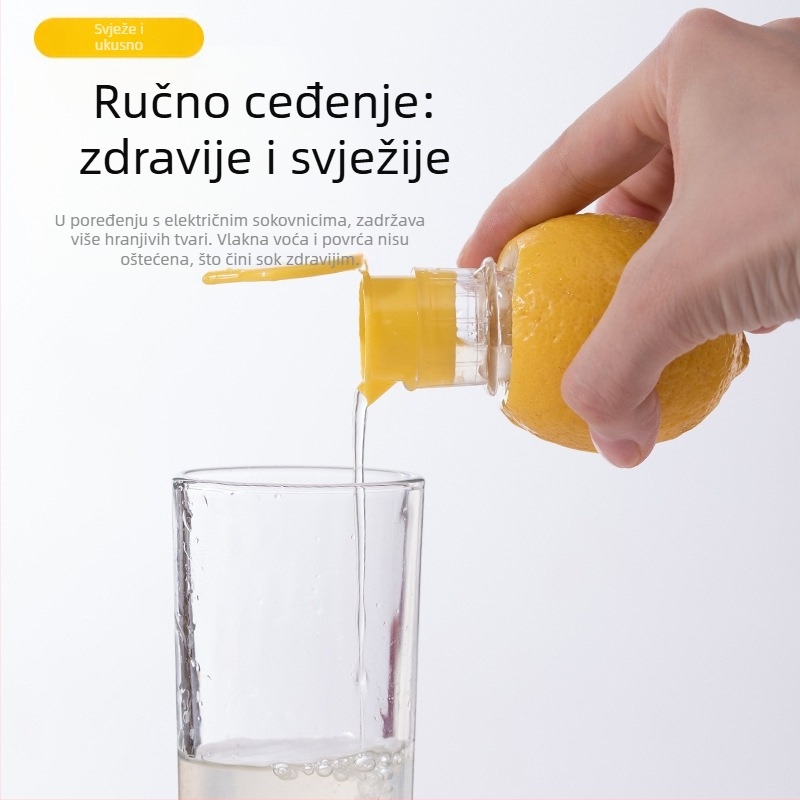 Ručni sokovnik RAKUEN, ABS+PP, višefunkcionalan, moderan minimalistički dizajn, lansiranje ljeto 2024