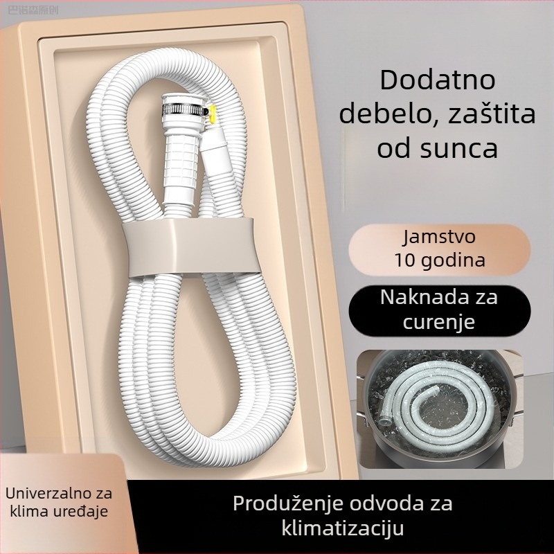 Odliv klima uređaja - silikon F-25, HEWE, opća instalacija, moderan minimalistički stil