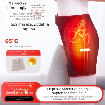 Fizioterapijski uređaj za kuk po operaciji — infracrvena terapija, grijanje masaža, Moxibustion, USB/AC napajanje, mehaničko upravljanje