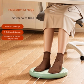 Grijač za stopala s masažom – USB napajanje, 5V 10W, Model H02, Težina 700 g, Za dom, studentski dom i ured