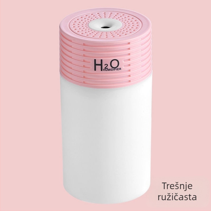 Automobilski ovlaživač s aromom i pročišćivačem zraka, plastično kućište, USB 5V, 2–5W