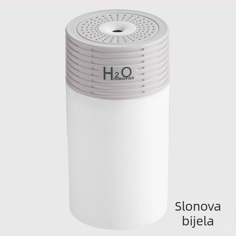 Automobilski ovlaživač s aromom i pročišćivačem zraka, plastično kućište, USB 5V, 2–5W