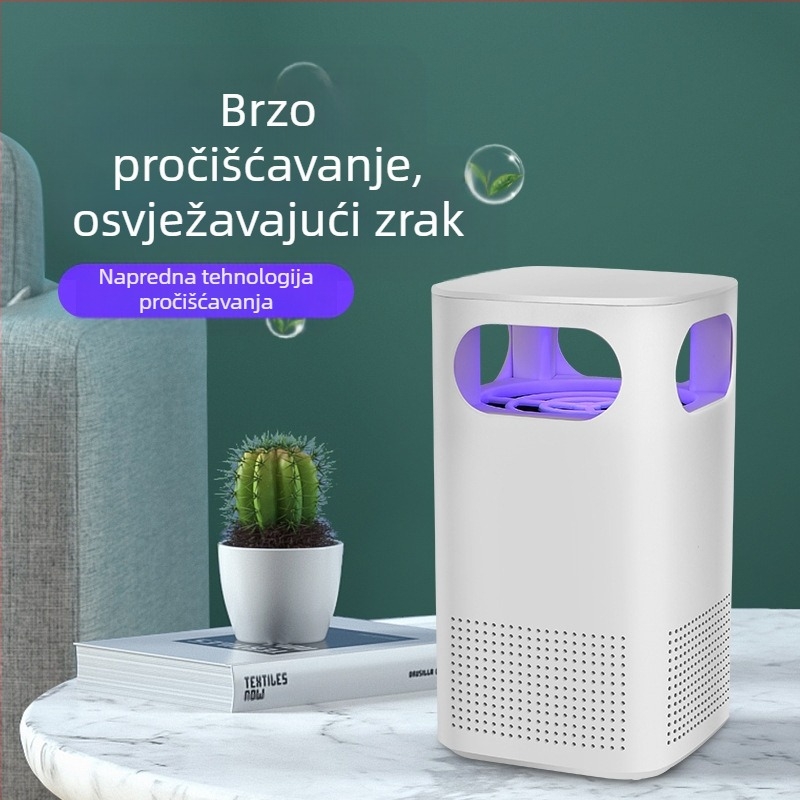 Kompaktni stolni pročišćivač zraka za kućnu upotrebu, uklanja formaldehid, prašinu i mirise, pogodan za igraonice