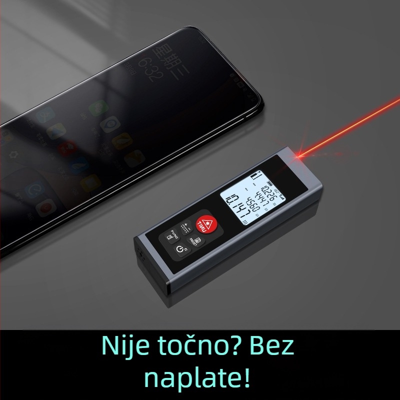 Laserski mjerač daljine KL02 serija, KLM-MINI, Jinlai Optoelectronics, visoka preciznost infracrvenog mjerenja, Elektronički metar