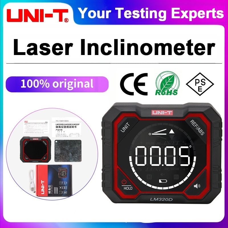 LM320D/LM320E/LM320F digitalni inklinometar s magnetskim nivoom i elektroničkim mjeračem kuta