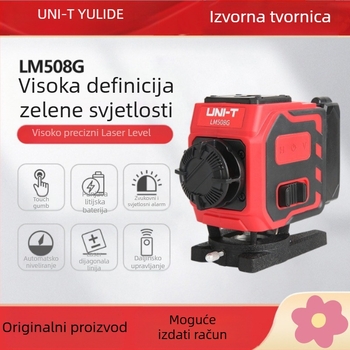 Youlide laserski niveli LM508G/LM512G/LM516G – višelinijski (8/12/16 linija), domet 0–30 m