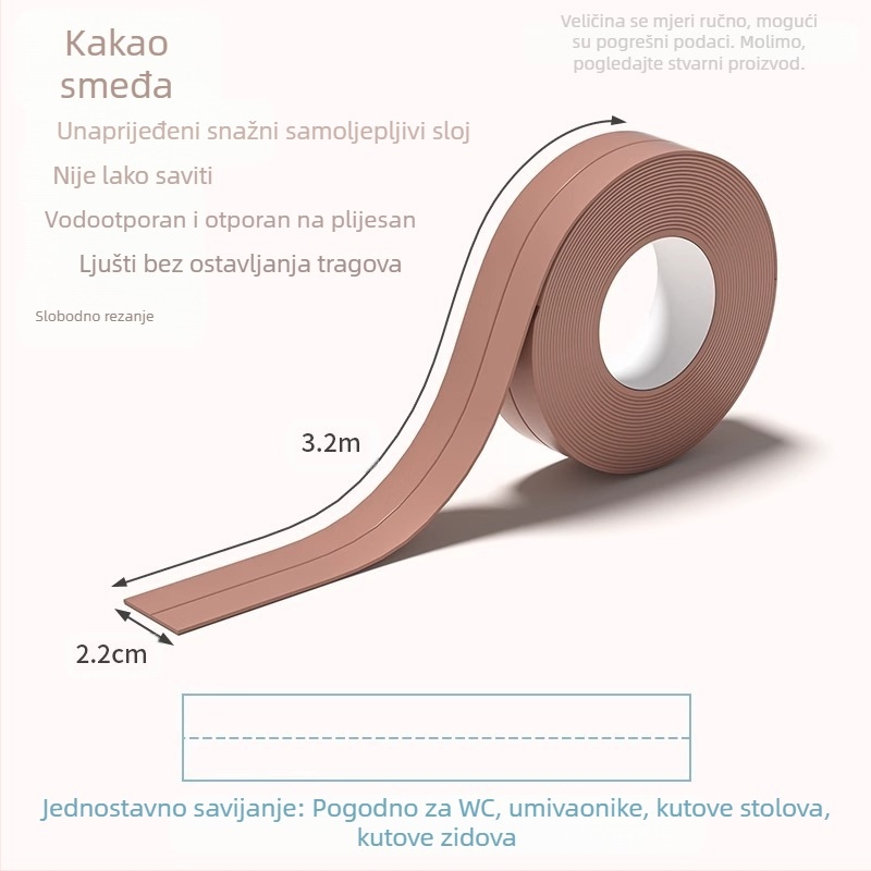 Samoljepljiva rubna traka za drveni pod i keramičke pločice | Marka Shouli | Porijeklo: Zhejiang | Uvoz nije | Pakiranje: pogledajte specifikacije