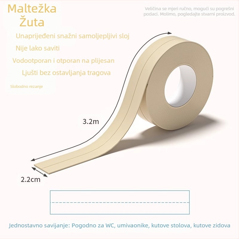 Samoljepljiva rubna traka za drveni pod i keramičke pločice | Marka Shouli | Porijeklo: Zhejiang | Uvoz nije | Pakiranje: pogledajte specifikacije