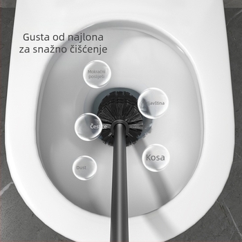 Zamjenska glava četke za WC za kupaonu – bez mrtvih kutova, marka Belya