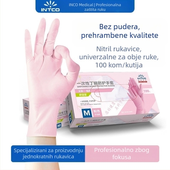 Jednokratne rukavice Yingke Medical za obradu hrane i kućno čišćenje, prehrambena kategorija, težina 3.5