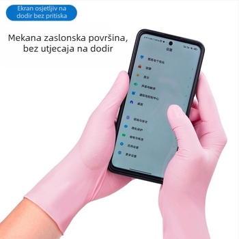 Jednokratne rukavice Yingke Medical za obradu hrane i kućno čišćenje, prehrambena kategorija, težina 3.5