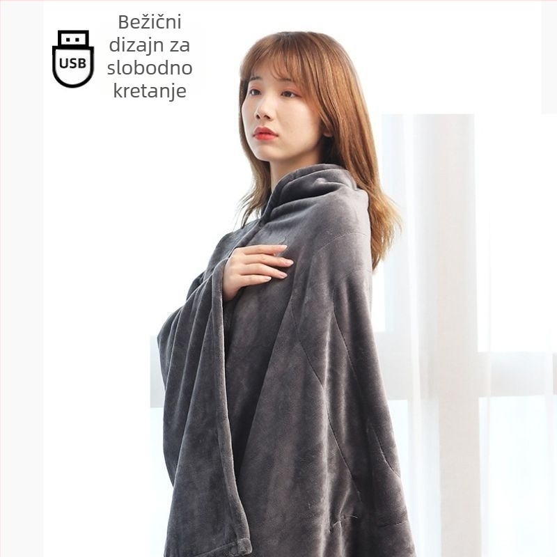 Flanel deka, poliester vlakno, 1000–1500 g, cjelogodišnja upotreba, prilagodba dostupna