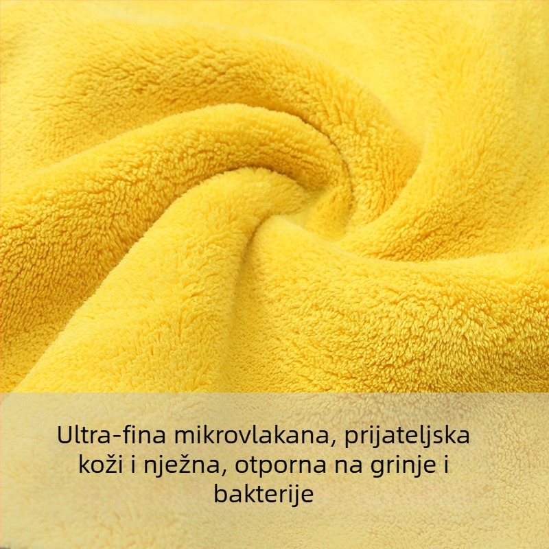 Krpa za pranje automobila - coral fleece, upijajuća, debela, bez dlačica, marka Augilon; tip: brisač; težina 110 g; prilagođeno procesiranje: Da
