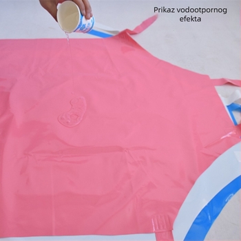 TPU pregača – vodootporna i otporna na ulja, bez rukava, moderan minimalistički stil, brend Xiong Xuemei