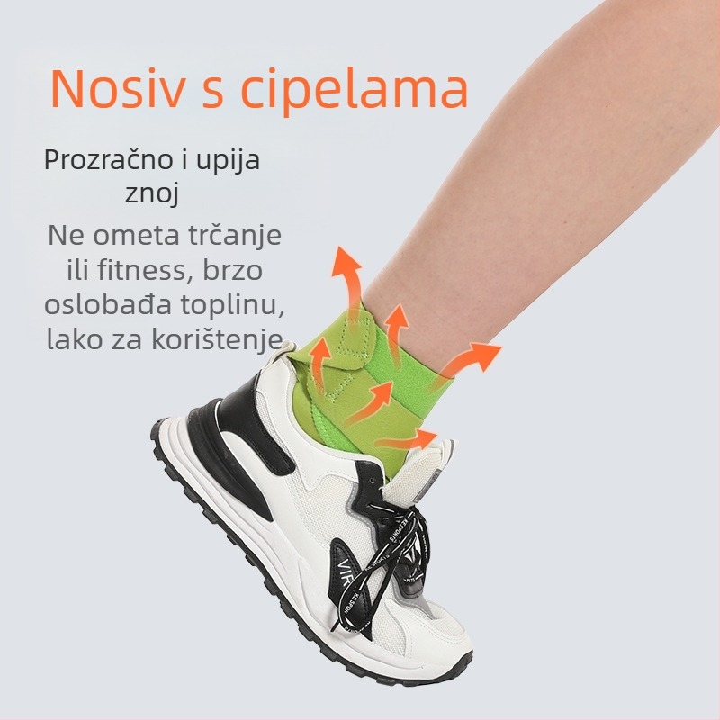 Zaštita gležnja s kompresijom – tanak dizajn, unisex, pogodna za košarku i trčanje, materijal SBR, kategorija: zaštita gležnja