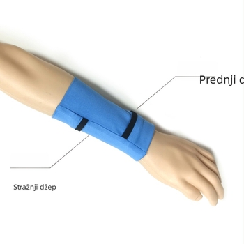 Armband za trčanje – vodootporan, ultralak, prozračan, poliester, pretinac za pohranu