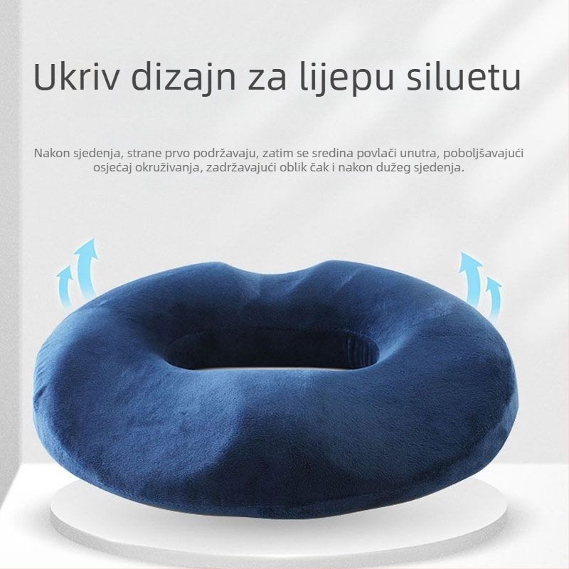 Uredska jastučnica od memorijske pjene za potporu struku (Marka: DYG; Stil: Wabi; Materijal: memorijska pjena)