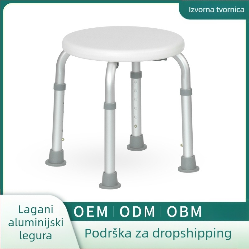 Blessing kupaonica stolica – aluminij + HDPE, Model Bench 1.1, Primjena: njega zdravlja i masaža, Neto težina 1,7 kg