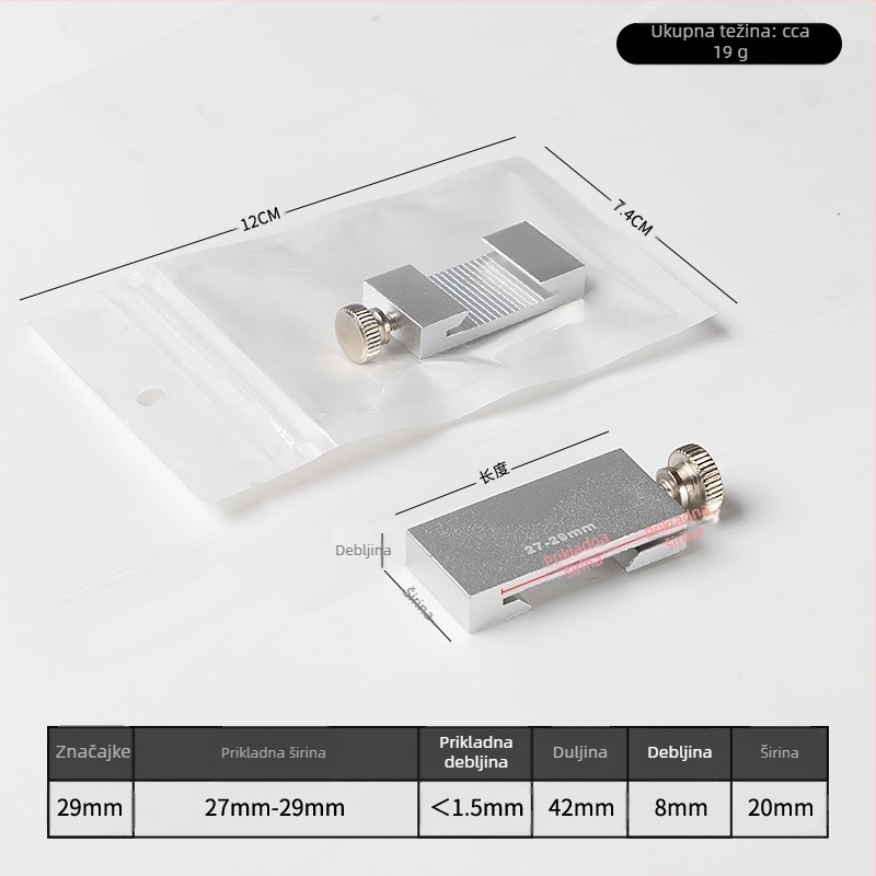 Hongpai čelično ravnalo – blok za pozicioniranje s kliznim vodičem za drvetarsku obradu