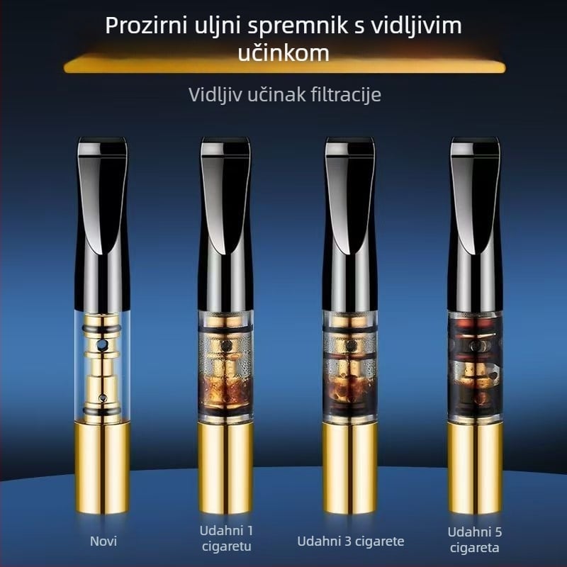 Xiangjia 169S Plastični držač za cigarete – tri načina uporabe (grubo, srednje i fino) za punjenje i čišćenje, višekratna upotreba, marka Xiangjia, šifra proizvoda 169S, kutija 100×200