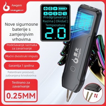 Love Fire SH2 točkasti zavarivački stroj | prijenosni ručni alat za zavarivanje litijevih baterija, metala i nikla, 5V ulaz, automatsko upravljanje, napajanje baterijom