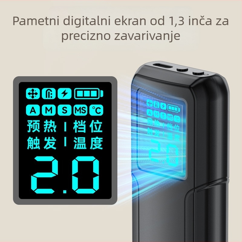 Love Fire SH2 točkasti zavarivački stroj | prijenosni ručni alat za zavarivanje litijevih baterija, metala i nikla, 5V ulaz, automatsko upravljanje, napajanje baterijom
