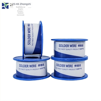 Žica za lemljenje, rolana, s rosin tokom, bez ispiranja — Zhongshi, serija bez olova/s olovom