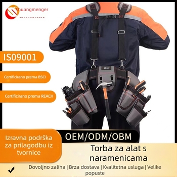 Torba za alate u stilu pojasa s remenom; višefunkcionalni komplet za drvarske alate; Marka Double dreamer; Stil: set alata; Serija ZC-YB