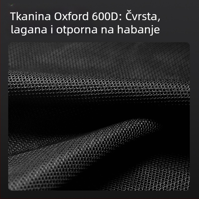 Imbot Torba za pohranu pila s tračnicom, tri odjeljci, neovisni pretinci, debela zaštita, otporna na habanje