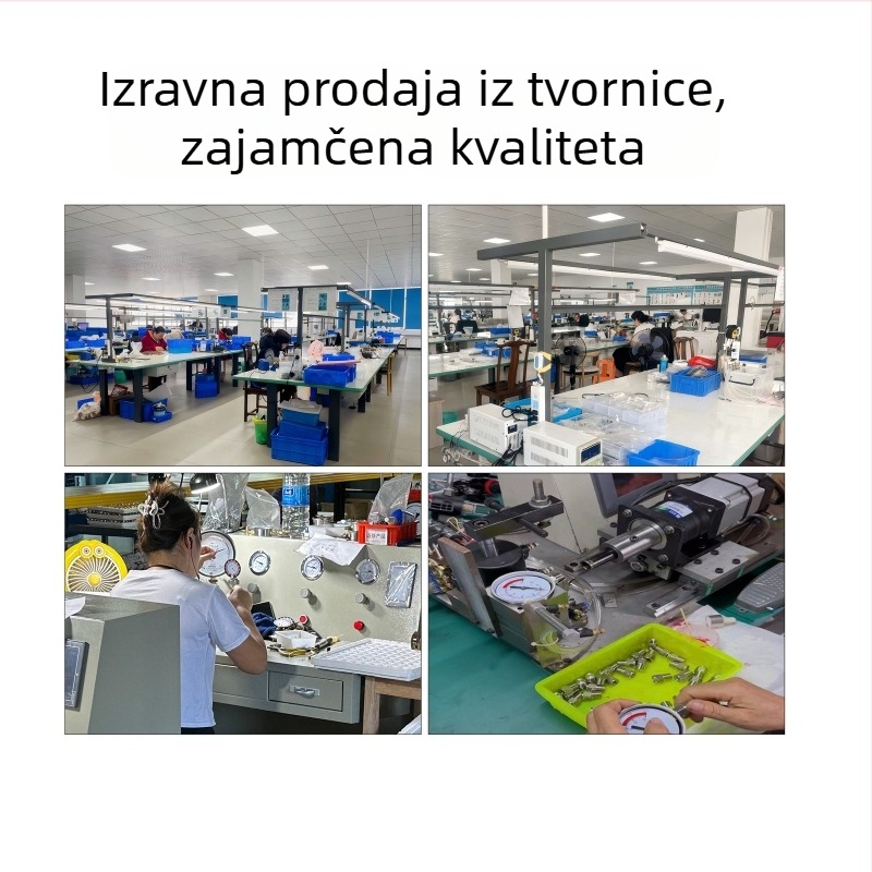 Precizni mjerač tlaka za spremnik vode – Model Y70, Tip: precizni mjerač tlaka, Raspon mjerenja 0-2.5, Točnost 2.5, Priključak: ručni