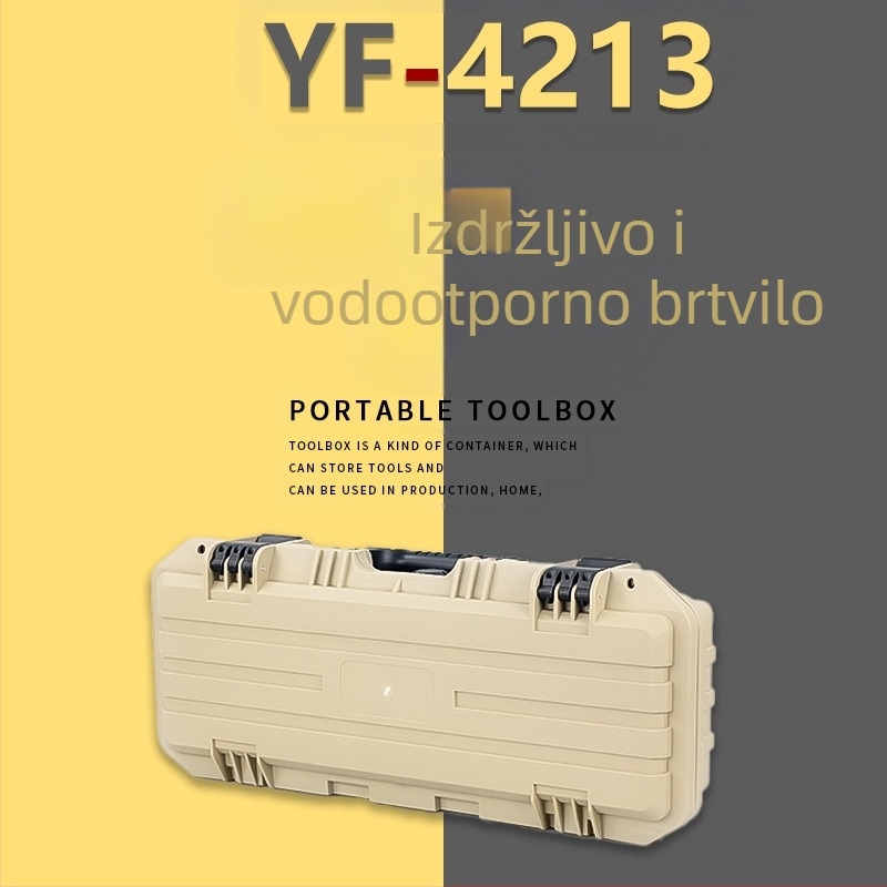 Prijenosna vodootporna kutija za alate – PP plast, nosivost 100 kg