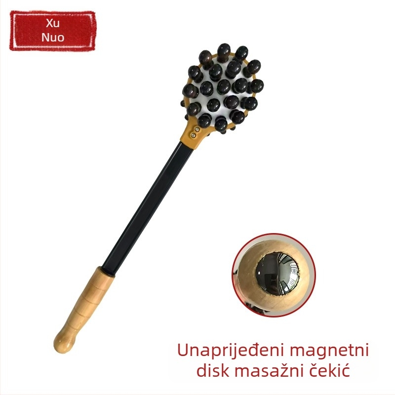 Xu nuo Drveni masažni štapić/čekić – za kućnu upotrebu, 225 g, jedan komad