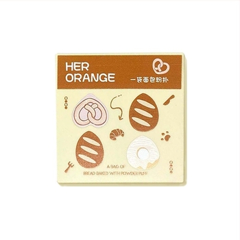 HERORANGE 5-dijelni set spužvica za puder s hidrofilnim poliuretanom – plišaste kapkovite oblike, nježne prema koži, za suhi i mokri puder