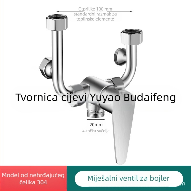 Protielektrični zid za bojler - ABS materijal, sigurnosni spoj s velikim protokom, zaštita od curenja, izolacijski zid, mogućnost prilagodbe