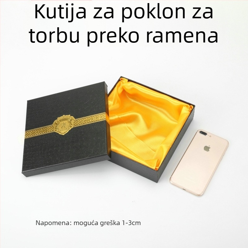 Kutija za nakit s čvrstim vanjskim kućištem i unutarnjim pladnjem, jednostavan dizajn, jednofarbni uzorak, pogodna za darove za vjenčanje, proslave i darove zaposlenicima
