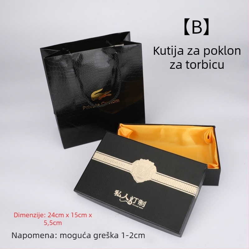 Kutija za nakit s čvrstim vanjskim kućištem i unutarnjim pladnjem, jednostavan dizajn, jednofarbni uzorak, pogodna za darove za vjenčanje, proslave i darove zaposlenicima